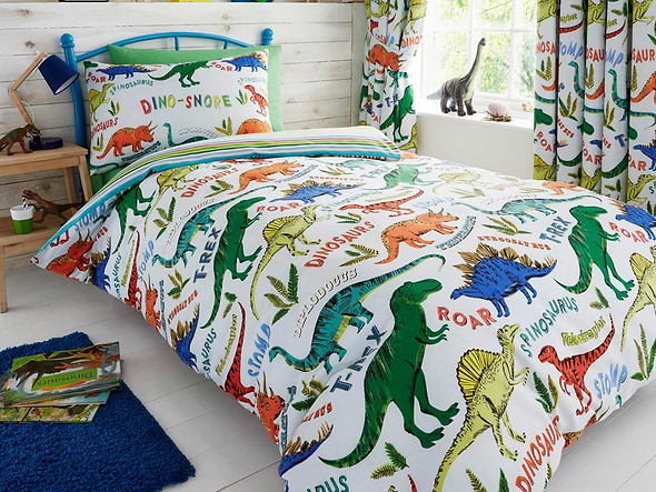 Happy Linen Co Dino-Snore Dinosaur Bedding