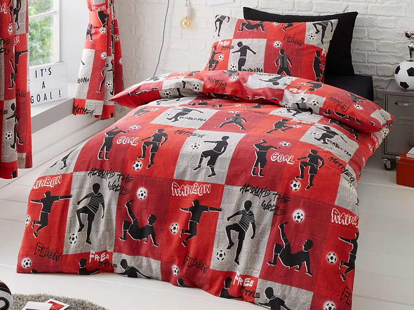 Happy Linen Co Freestyle Football Bedding