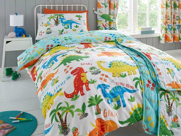 Happy Linen Co Dinky Dinosaur Bedding