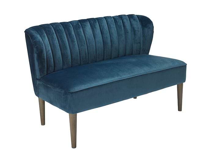 LPD Bella Blue Fabric Sofa
