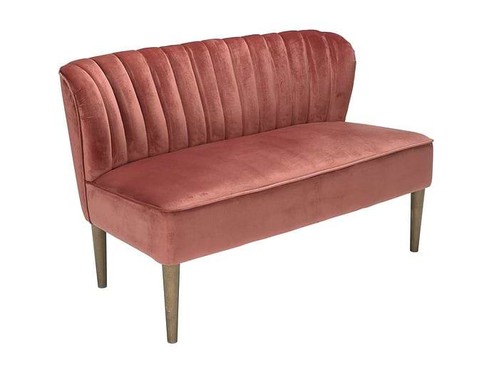 LPD Bella Pink Fabric Sofa
