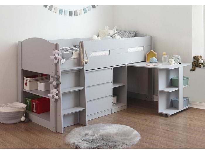Flintshire Furniture Billie Grey Midsleeper
