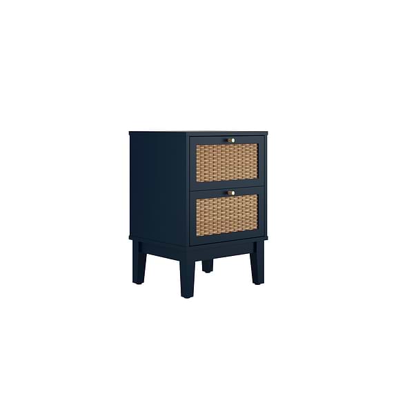 LPD Bordeaux Blue Bedside