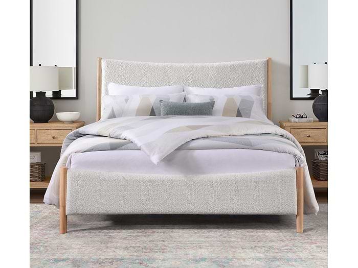 Flair Riku Boucle and Wood Bed