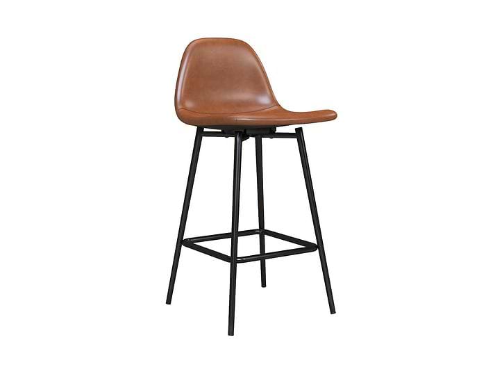 Dorel Calvin Upholstered Counter Stool