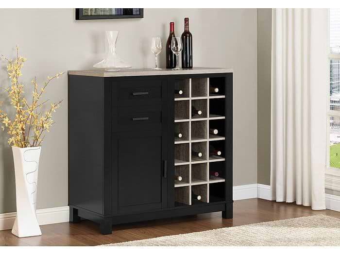 Dorel Carver Bar Cabinet