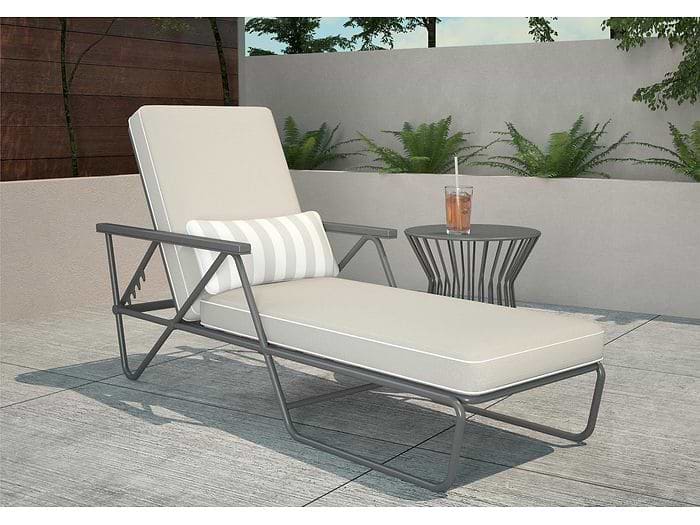 Novogratz Connie Chaise Lounge