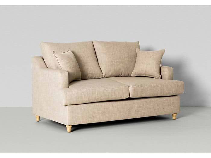 Gainsborough Eva Sofa Bed available in 4 sizes and a wide range of fabrics fibre filled seat and back cushions