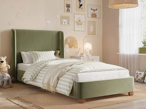 Flair Alma Single Winged Headboard Bed