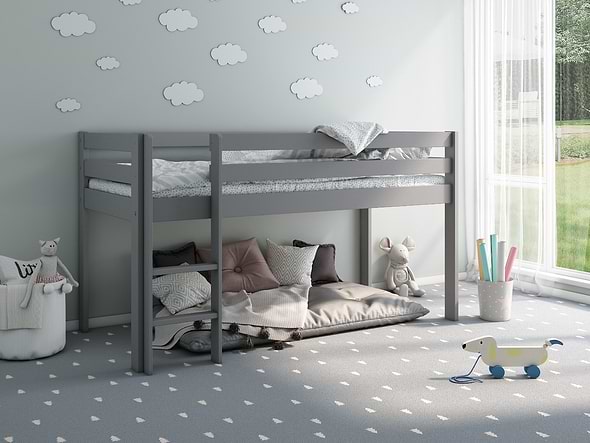 Noomi Nora Solid Wood Midsleeper Frame (FSC-Certified)
