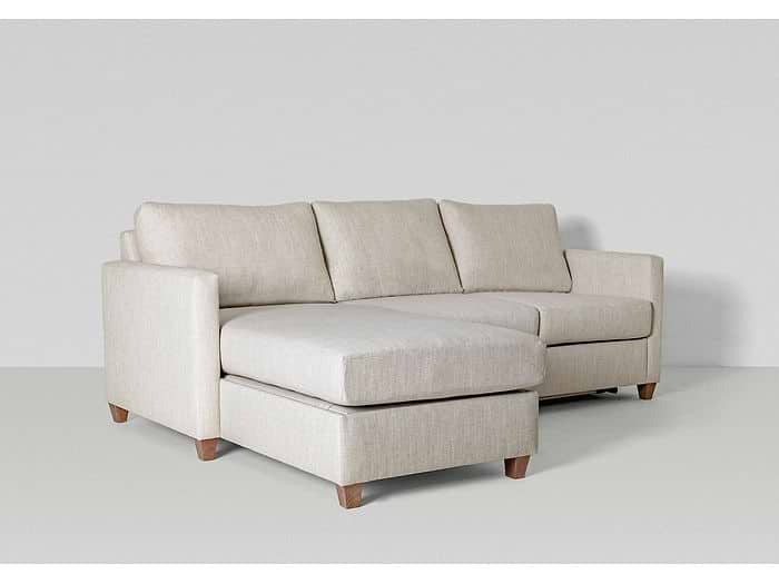 Gainsborough Inca Sofa Bed incorporates a chaise fibre filled seat and back cushions pocket mattress slatted base