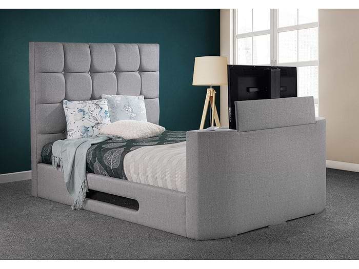 Sweet Dreams Jasmine Jewel Fabric TV Bed Frame
