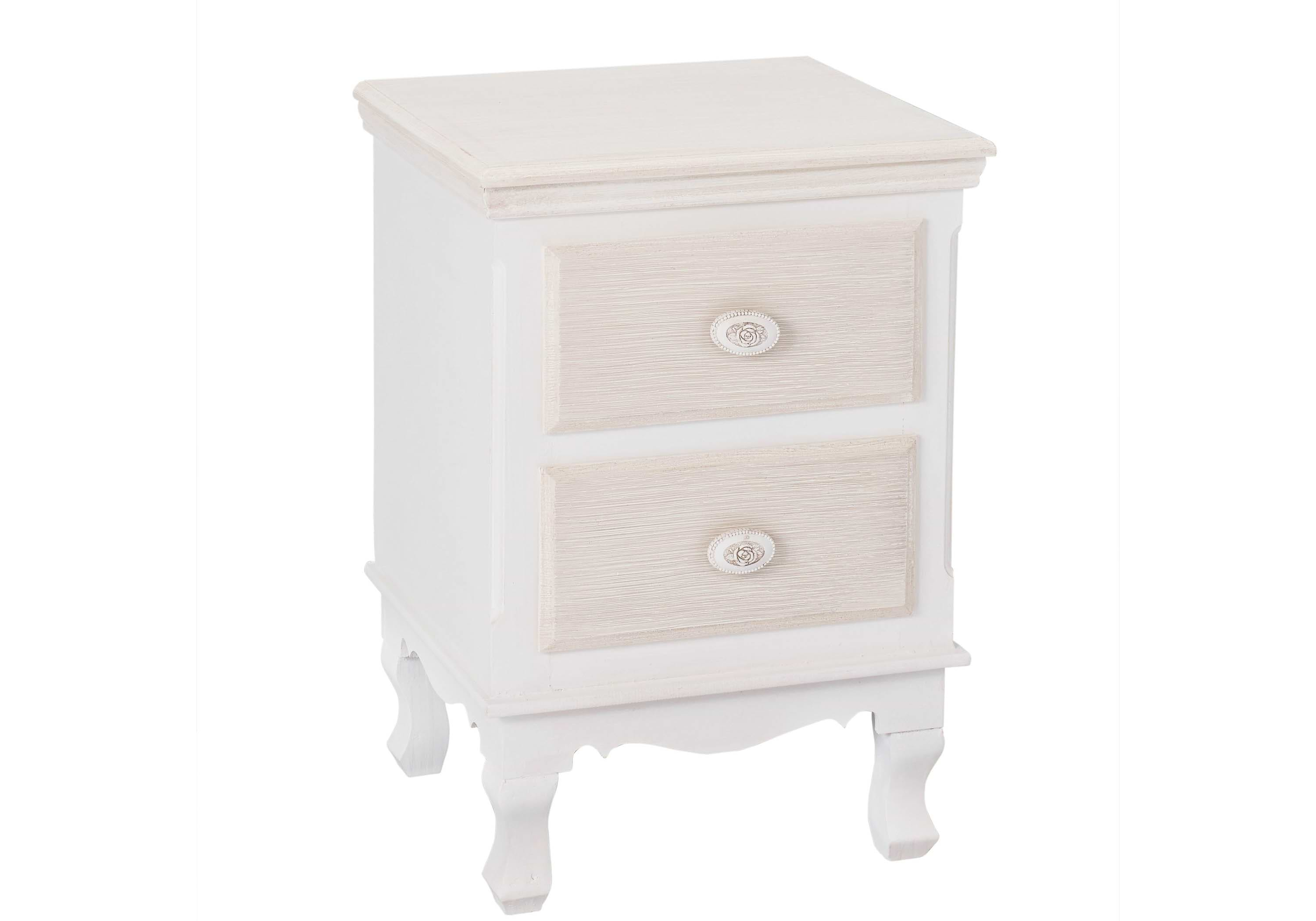 2-drawer bedside table