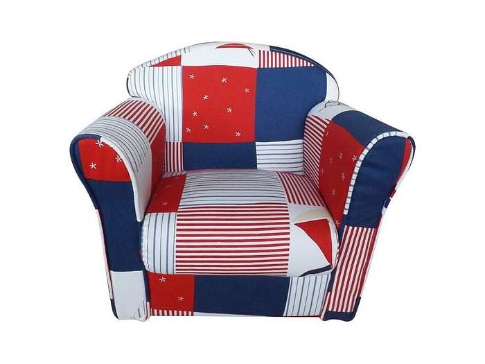 Kidsaw Mini Armchair Blue Patchwork