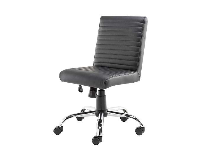 Alphason Lane Black Faux Leather Office Chair
