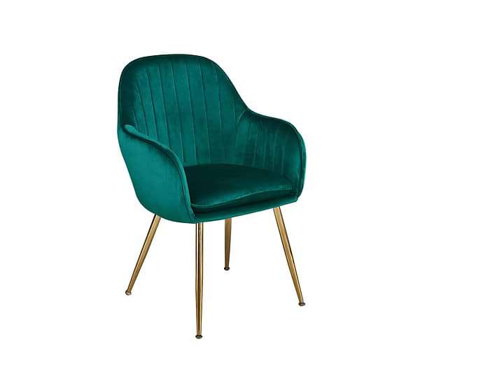 Lara Dining Chair - Forest Green