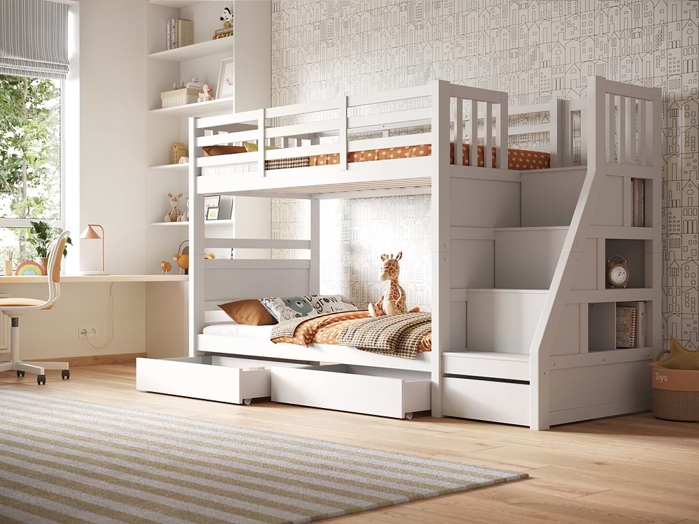 Flair Lunar Junior Bunk Bed With Shelves
Flair Lunar Junior Bunk Bed With Shelves