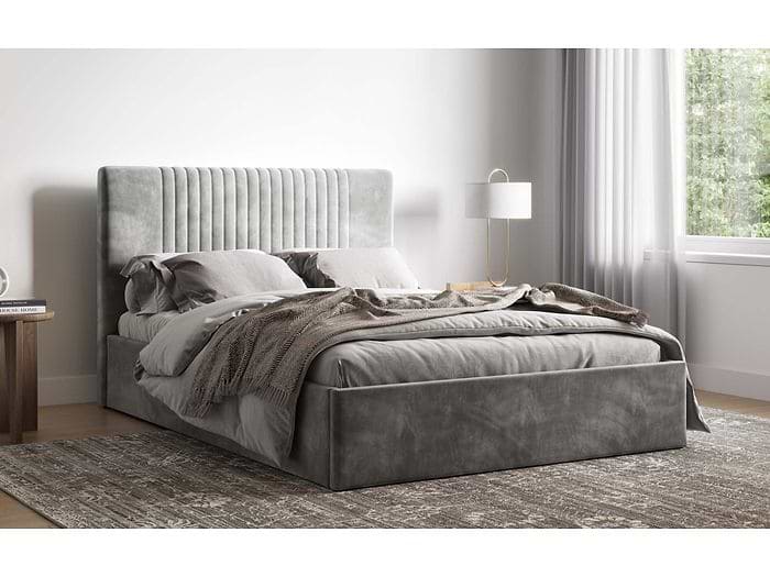 silver sonar ottoman bed frame