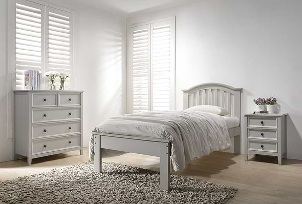 Vida Living Mila Curved Bed Clay