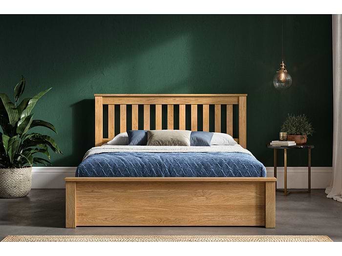 Emporia Beds Monaco Solid Oak Ottoman Emporia Beds Monaco Solid Oak Ottoman
