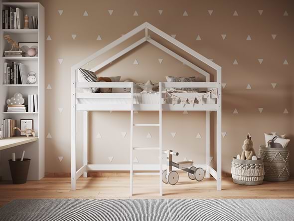 Flair Nook House Midsleeper-White
