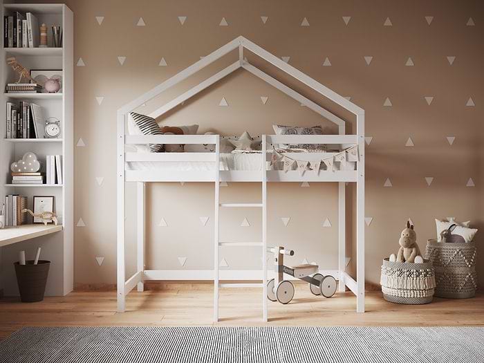 Flair Nook House Midsleeper-White
