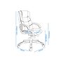 Alphason Northland High Back Leather Office Chair thumbnail