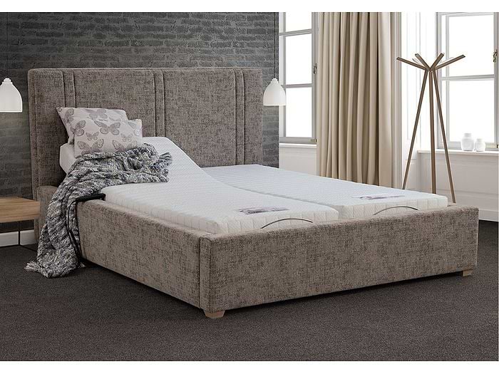 Sweet Dreams Nutmeg Adjustable Bed Frame Two individual adjustable units and 5 stage adjustable action