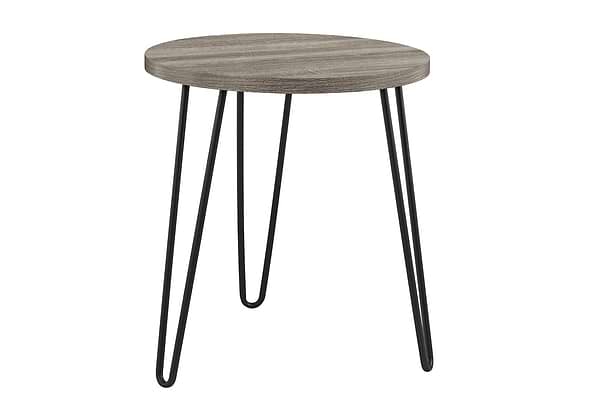 Dorel Owen Retro Round End Table