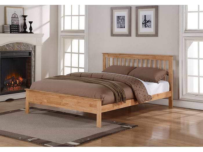 Flintshire Furniture Pentre Hardwood Bed
