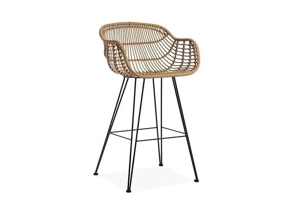 LPD Rafferty Carver Wooden Barstool (Pack of 2)