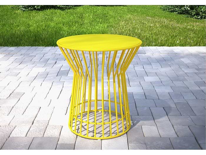 Novogratz Roberta Metal Side Table