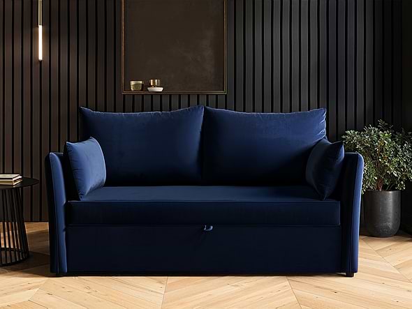Blue Sofa Beds – Dark, Light \u0026 Navy | Bed Kingdom, image size:590x443