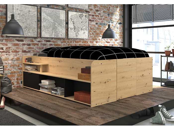 Parisot Travel Ottoman Storage Bed Frame
