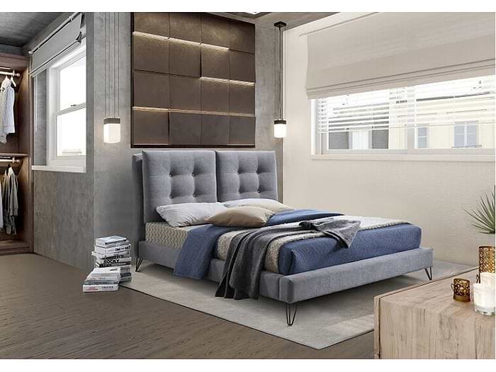 Time Living Tuscany Fabric Bed Frame

