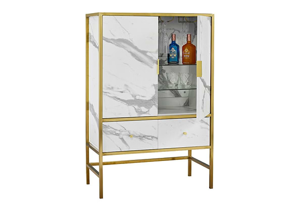 LPD Monaco Wine Cocktail Cabinet