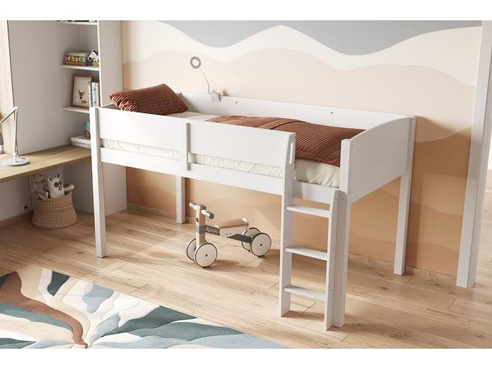 Flair Loop Wooden Mid Sleeper Cabin Bed