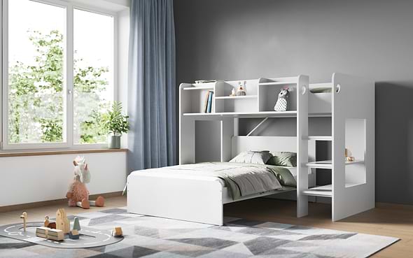 Flair Wizard Junior L Shaped Bunk Bed
