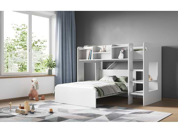 Flair Wizard L Shaped Triple Bunk Bed
