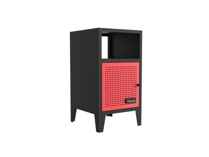 X Rocker Mesh-Tek Bedside Table
