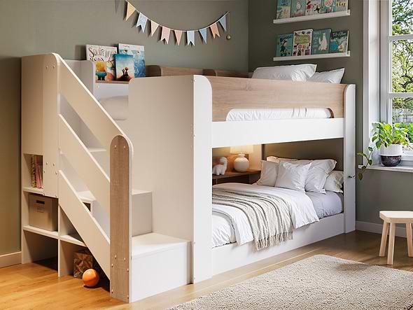 Flair Zeno Staircase Low Bunk With Storage