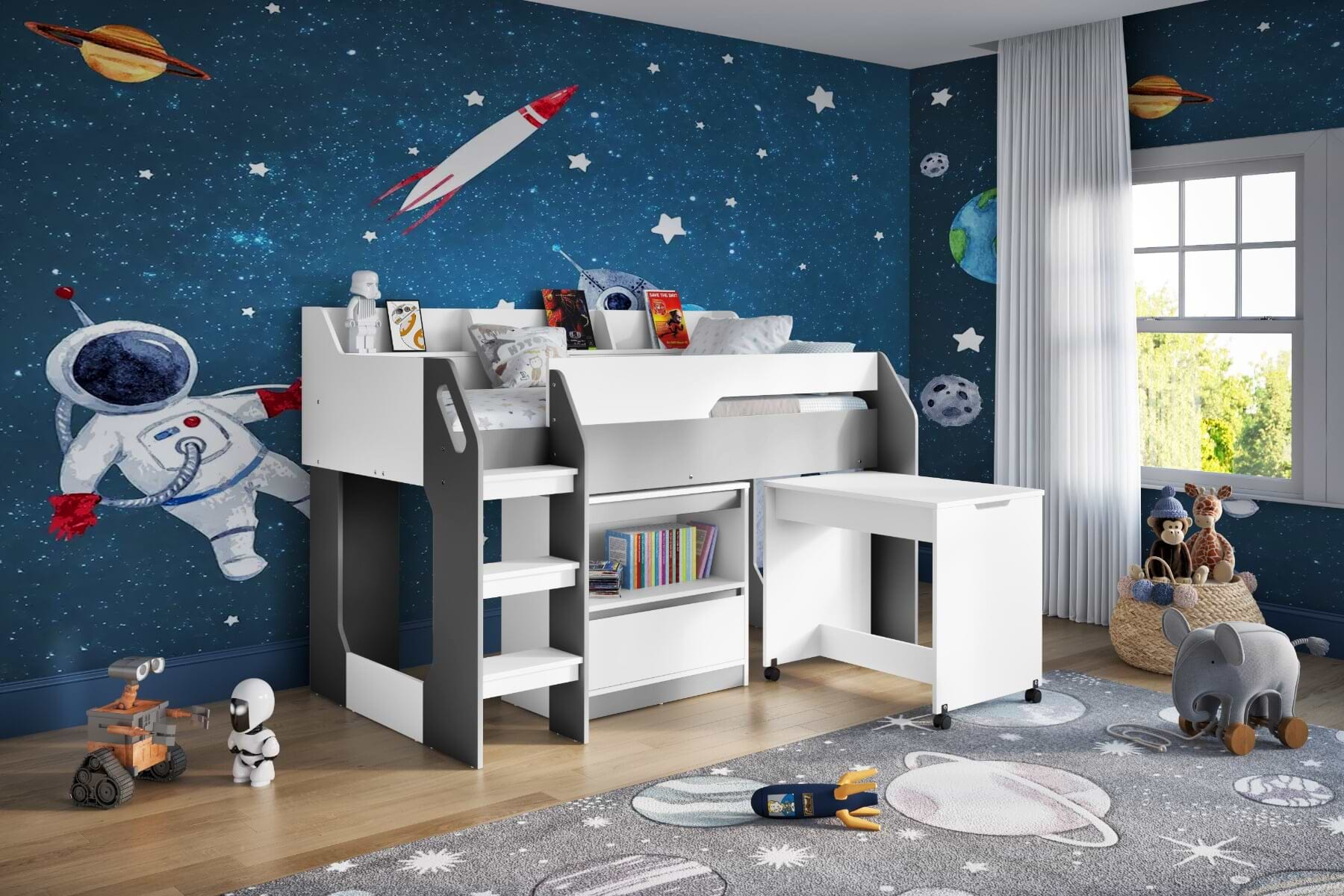 Kids midsleeper bed