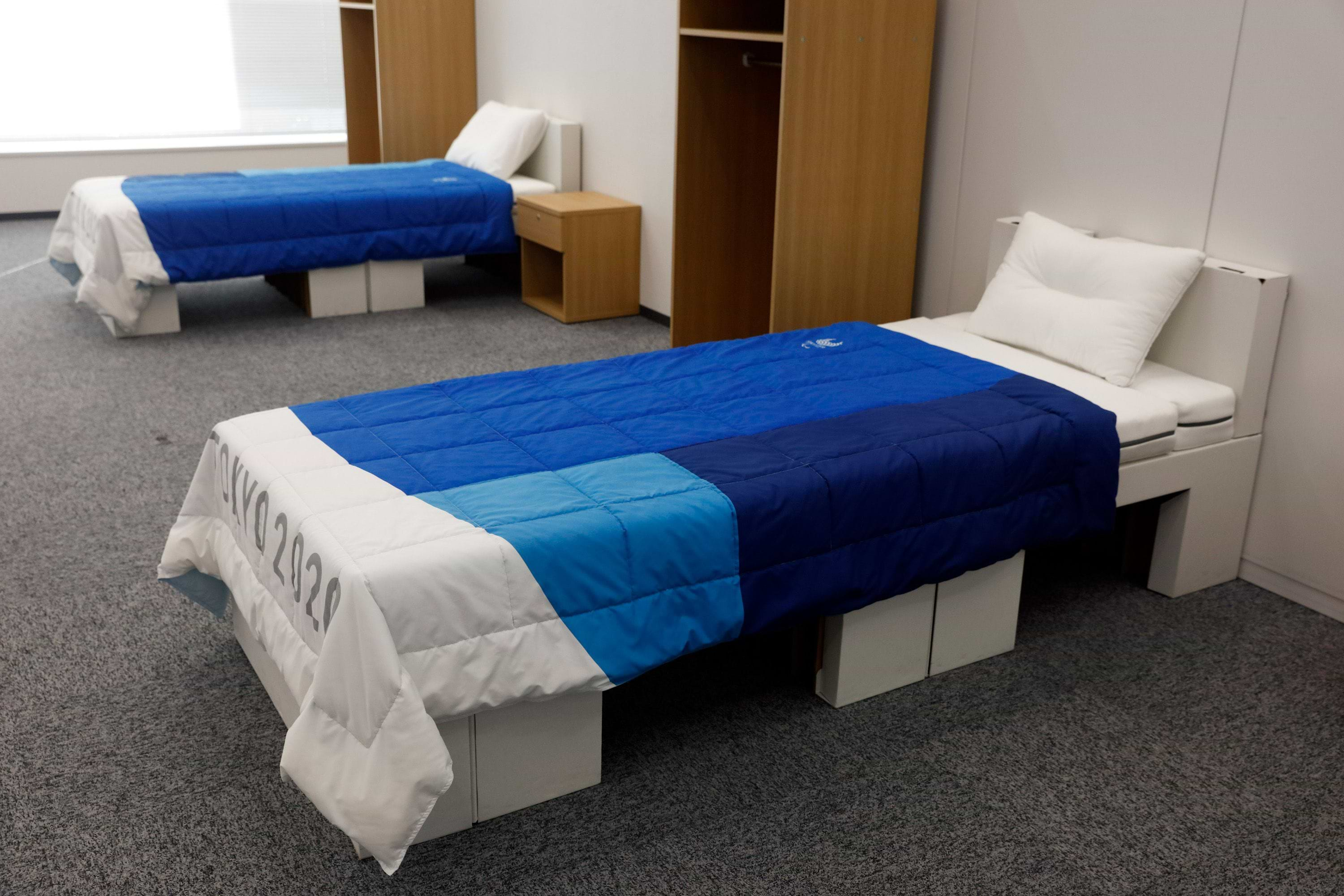 olympic cardboard beds