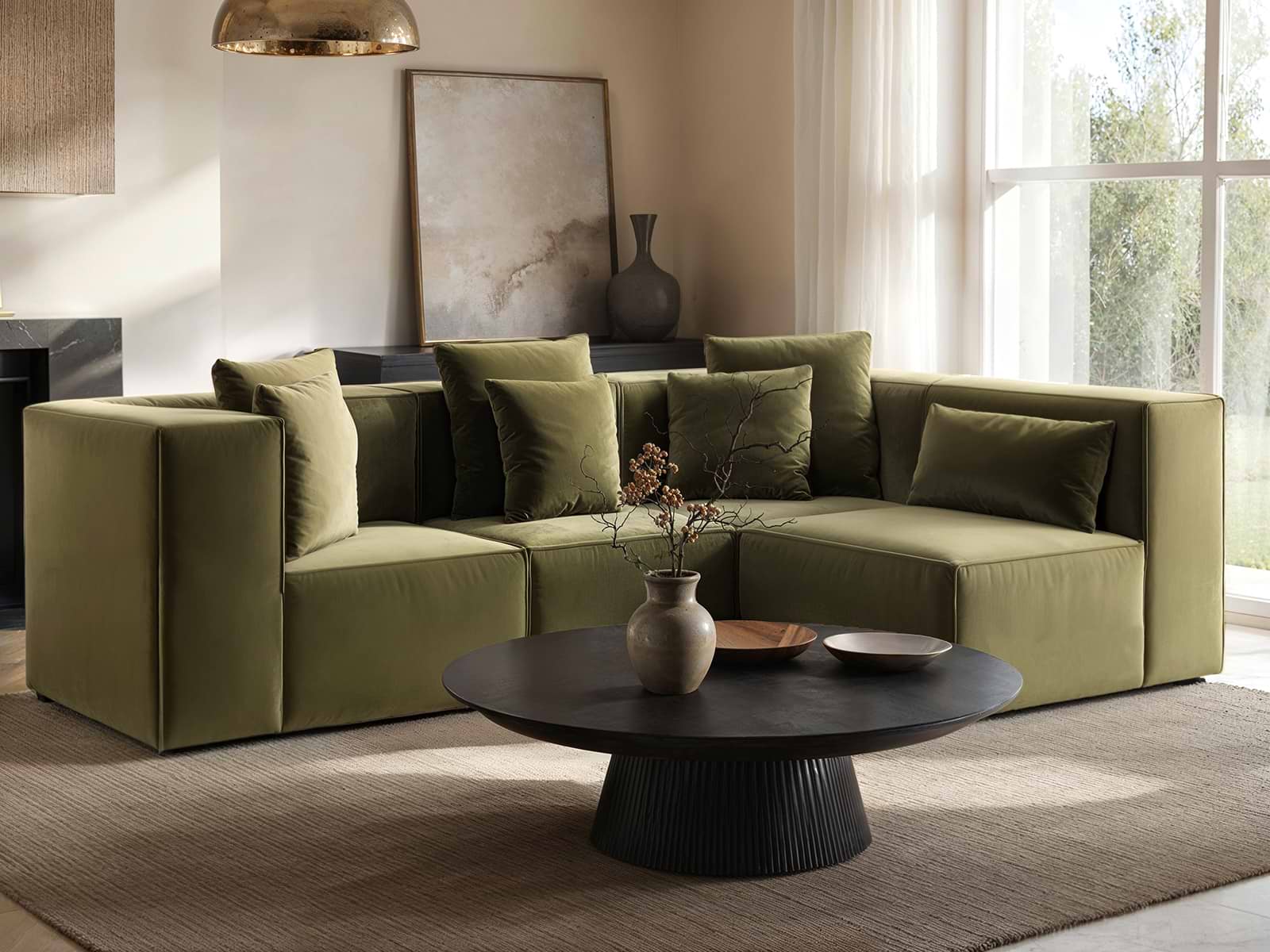 solace anders corner sofa
