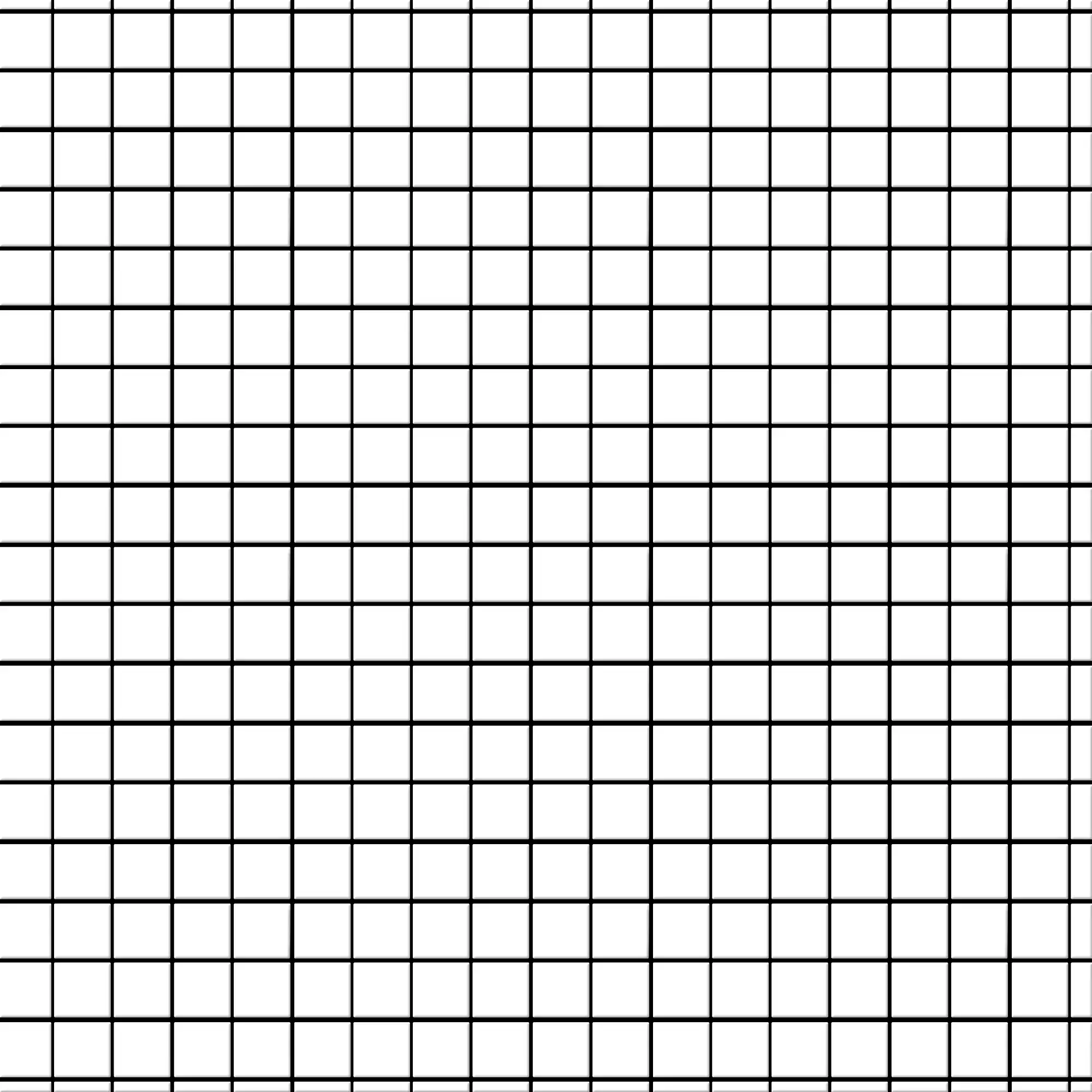 White Square 2x2 Matte