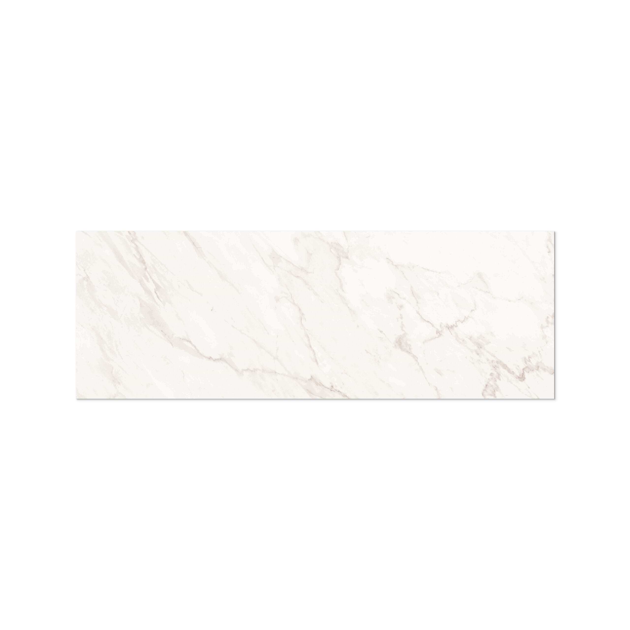 Adora Marble White 14x40 Matte Ceramic Tile