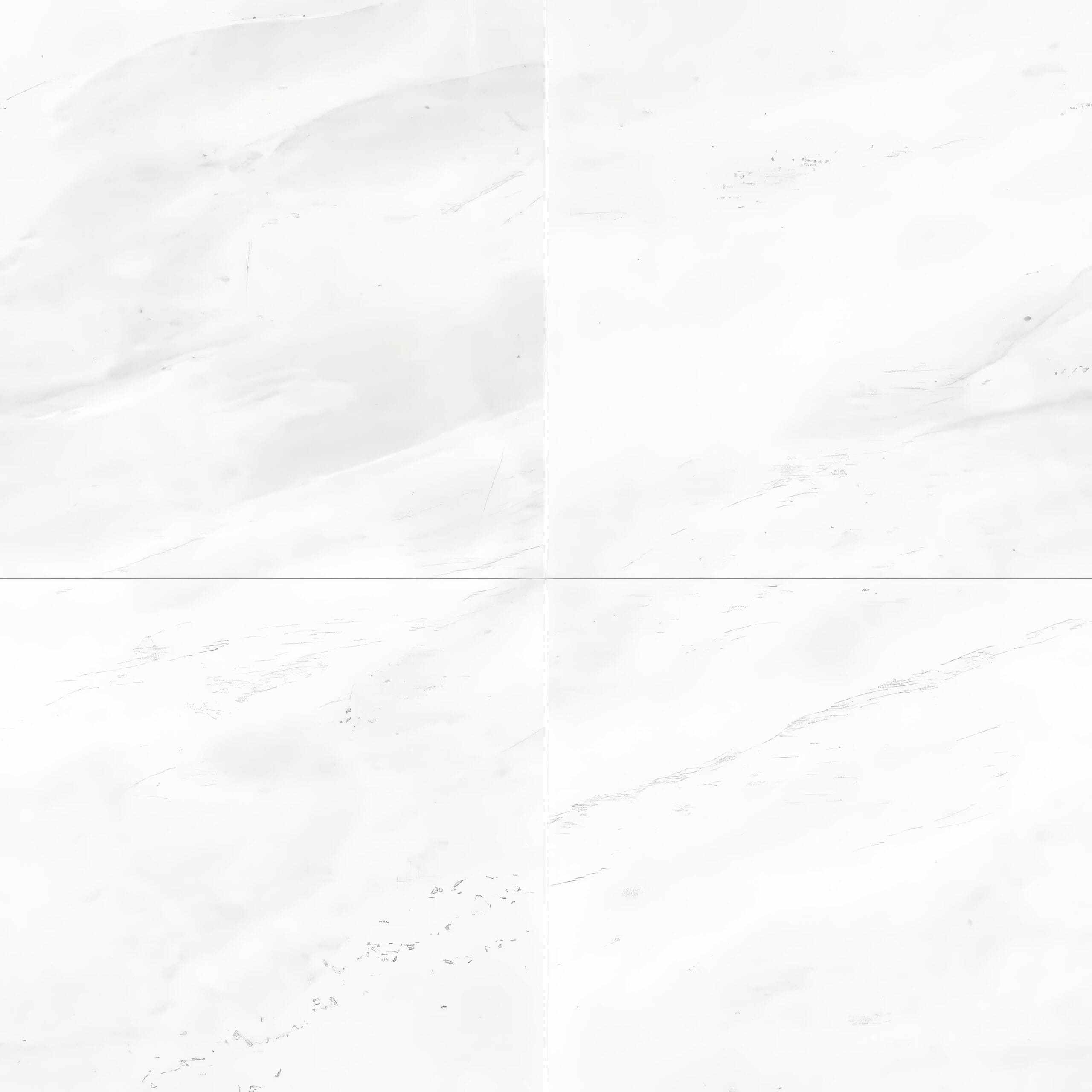Fina Blanco 48x48 Polished Porcelain Tile Installed