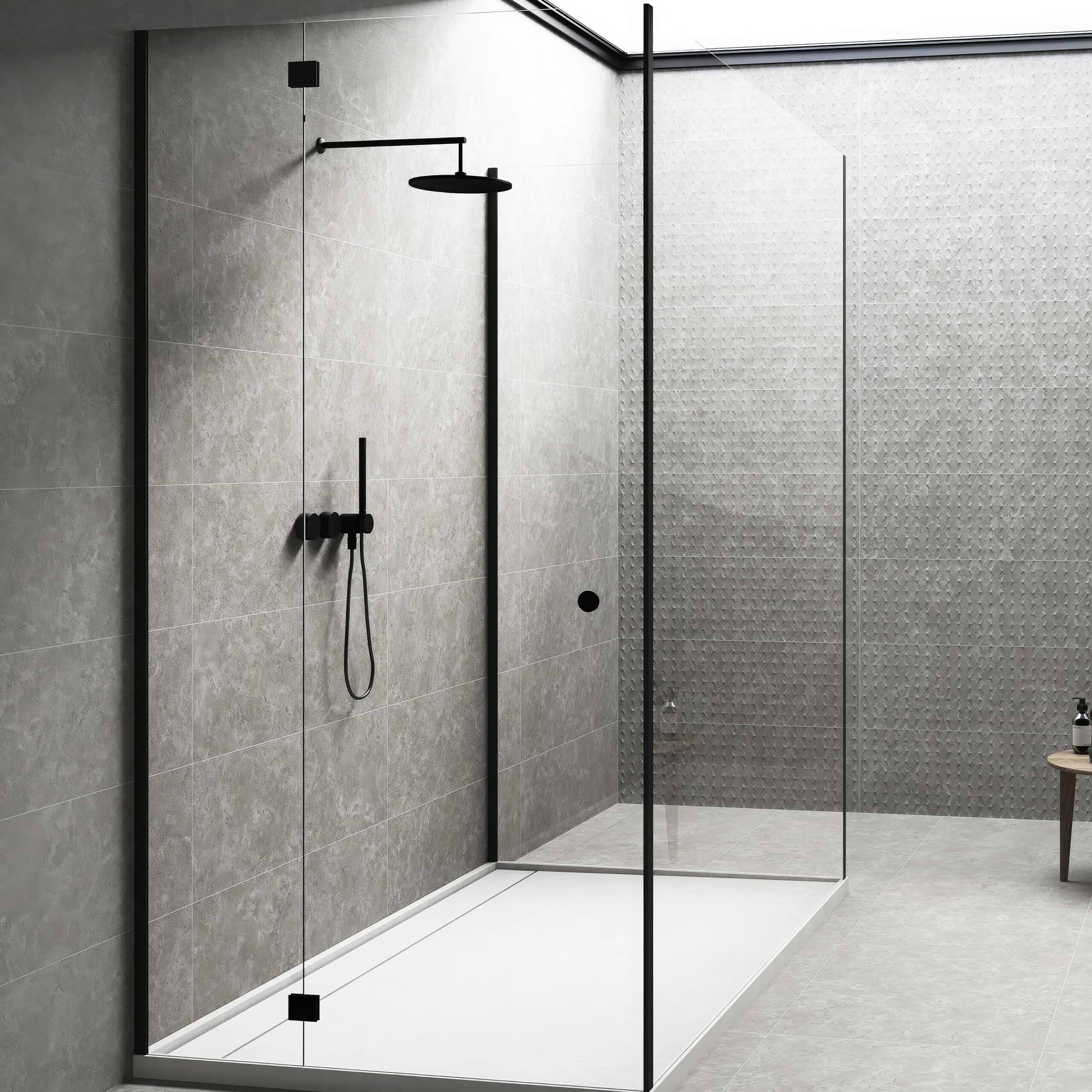 Ore Grey 12X36 Ceramic Tile Room Finish