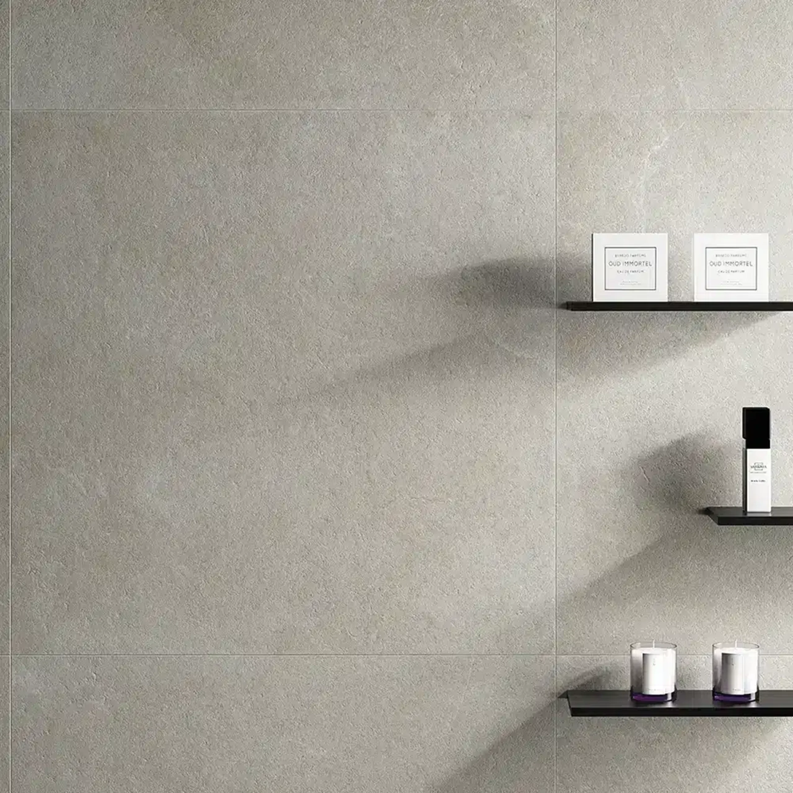Struttura Pearl 48x48 Matte Porcelain Tile Room Finish