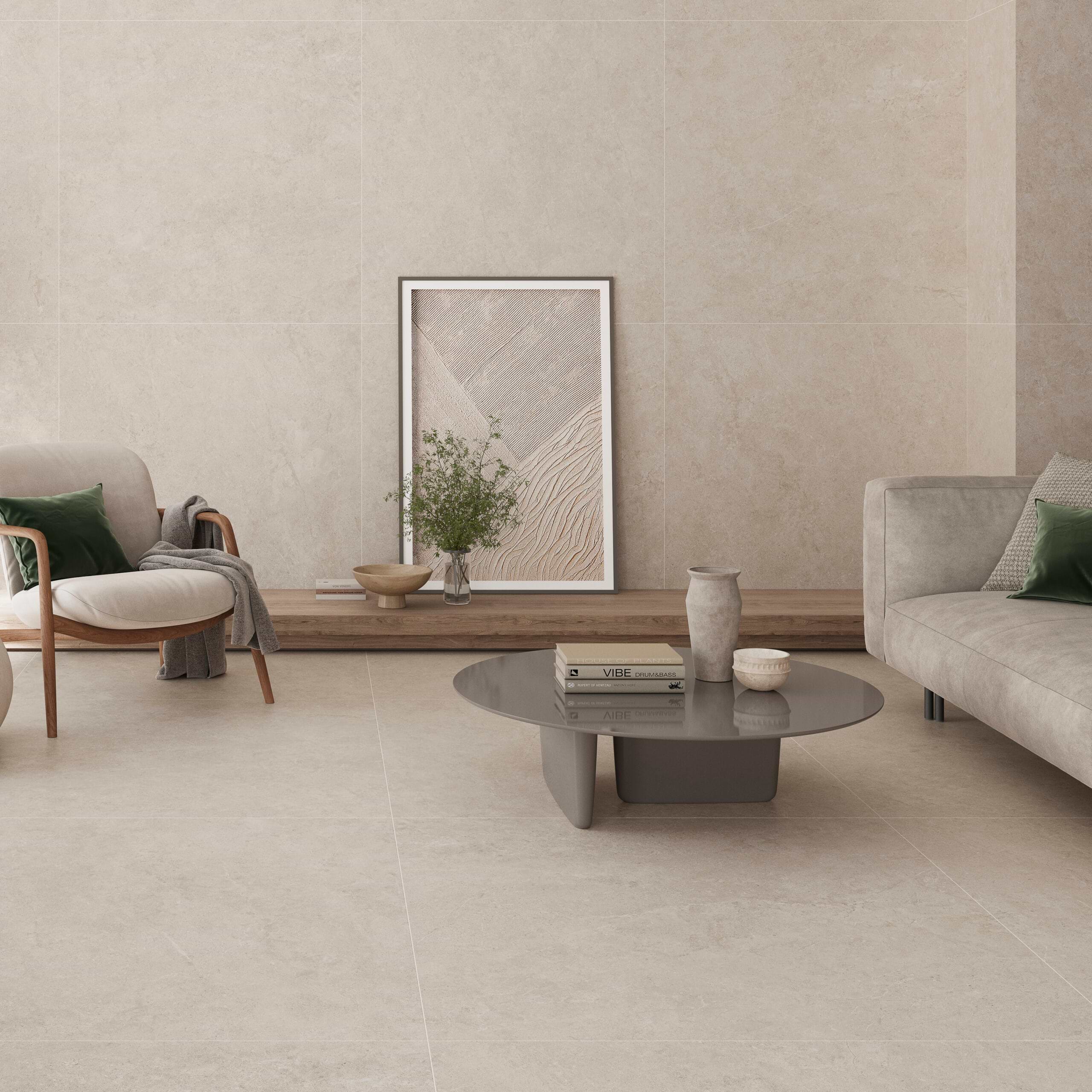 Empira Bone 48x48 Matte Porcelain Tile